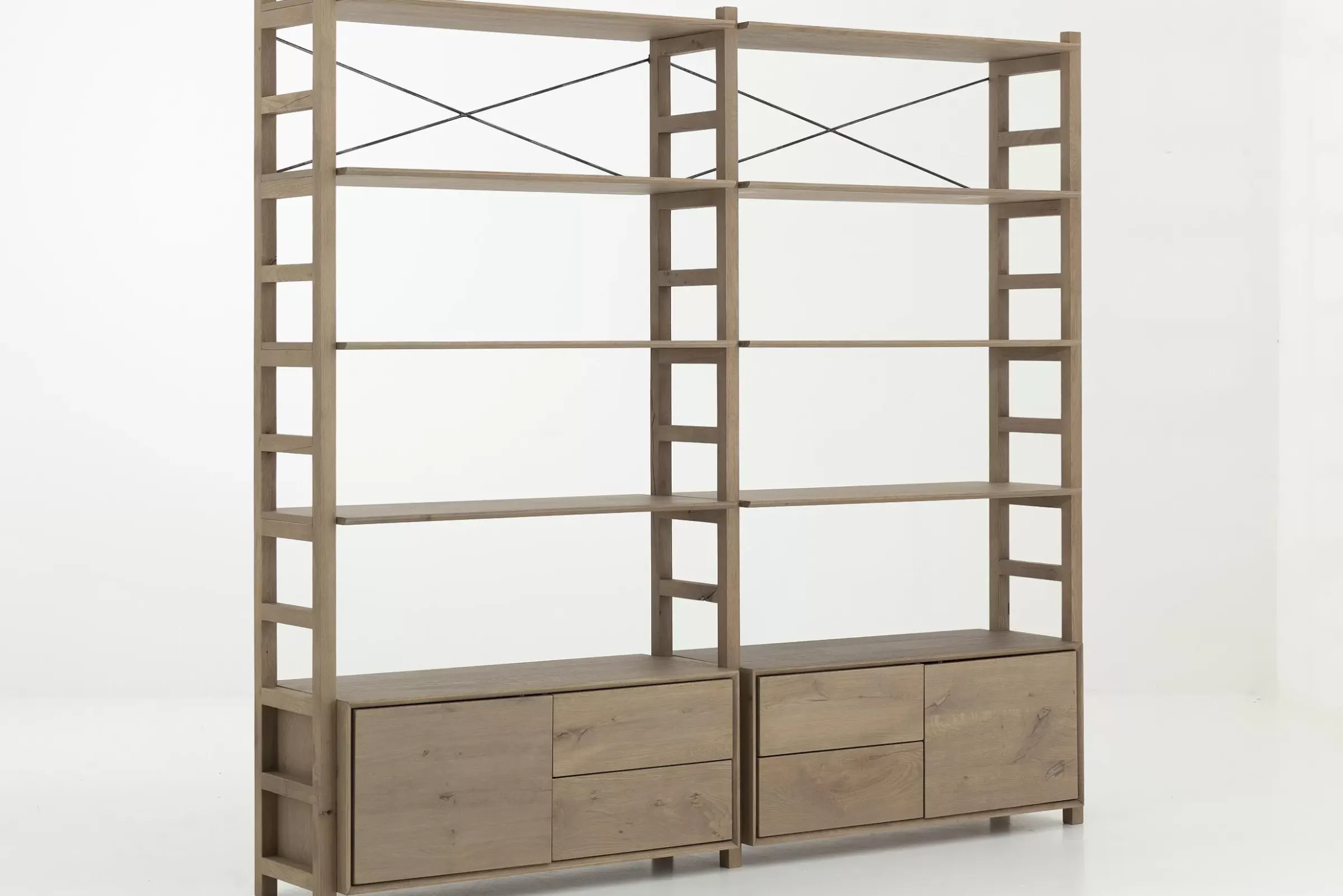 Placards^Flamant Aber, Rack, Chene Patine, L