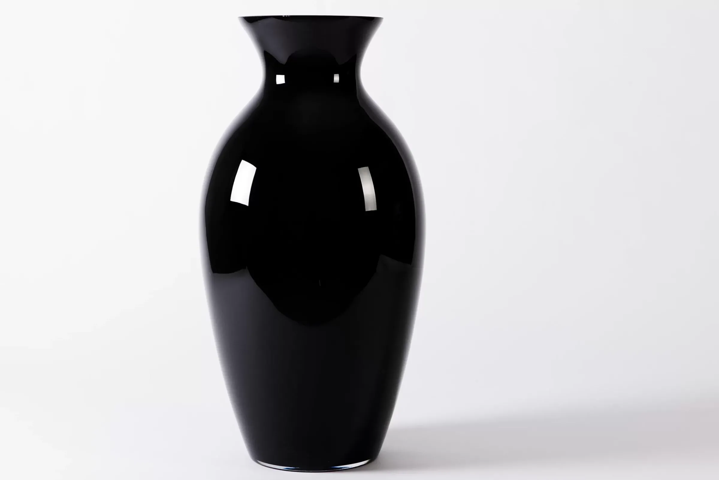 Décoration^Flamant Adina, Vase, Noir, Souffle Bouche, 70Cm