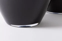 Décoration^Flamant Adina, Vase, Noir, Souffle Bouche, 70Cm