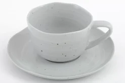 Fete Des Meres^Flamant Alanah, Tasse Et Soucoupe, Ceramique, Gris, 150Ml