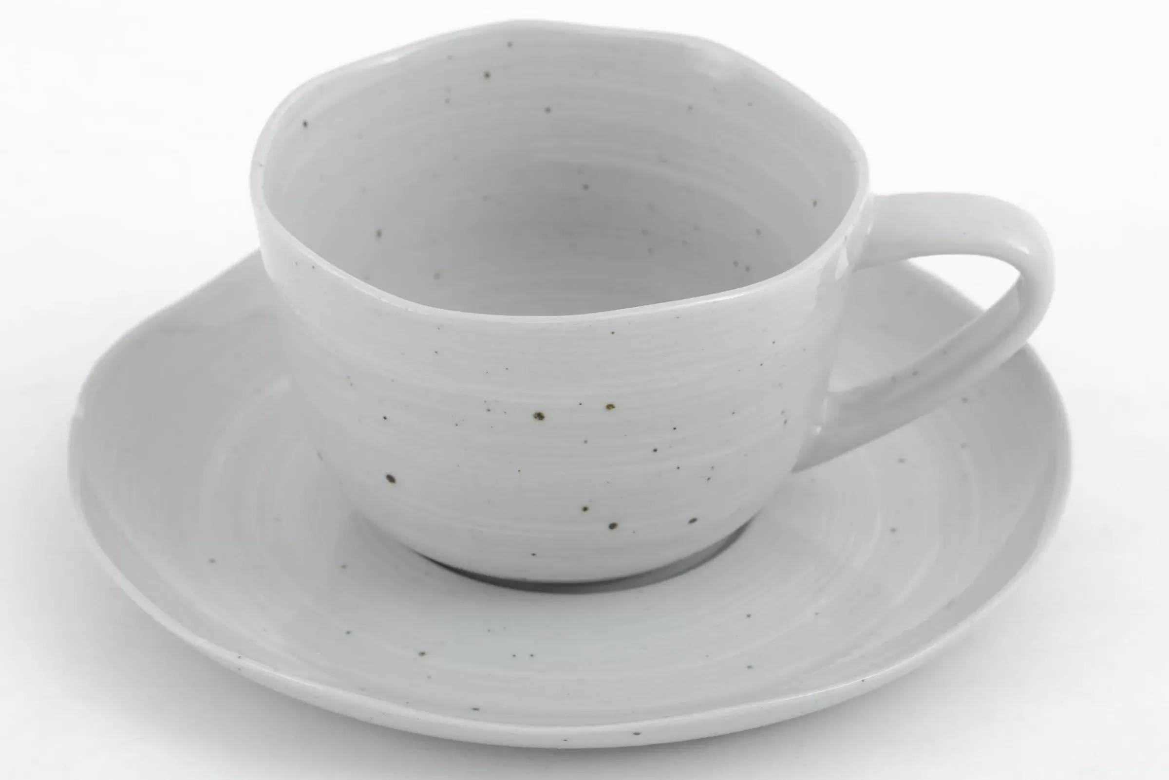 Fete Des Meres^Flamant Alanah, Tasse Et Soucoupe, Ceramique, Gris, 150Ml