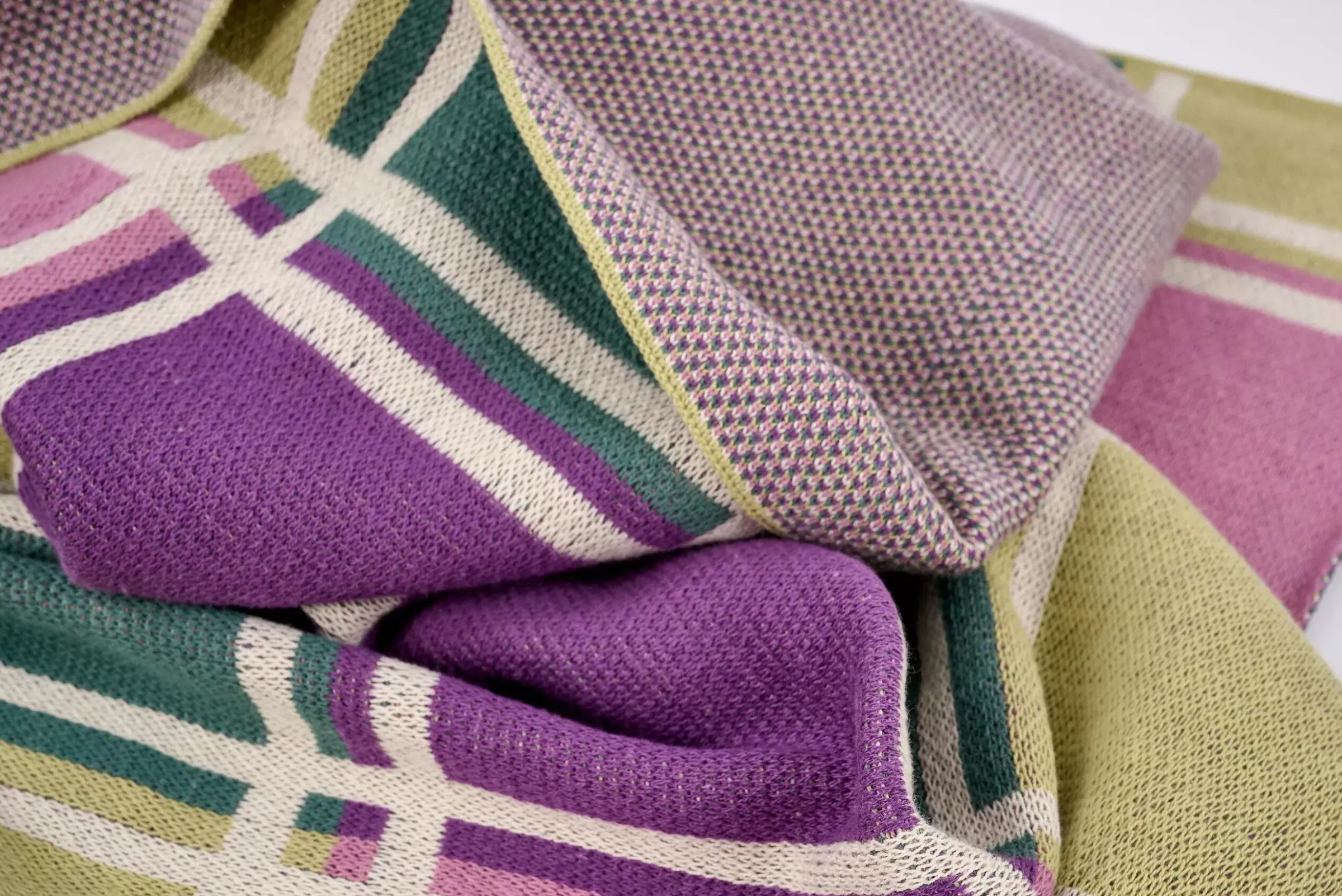 Textiles De Maison^Flamant Archio, Plaid, A Carreaux