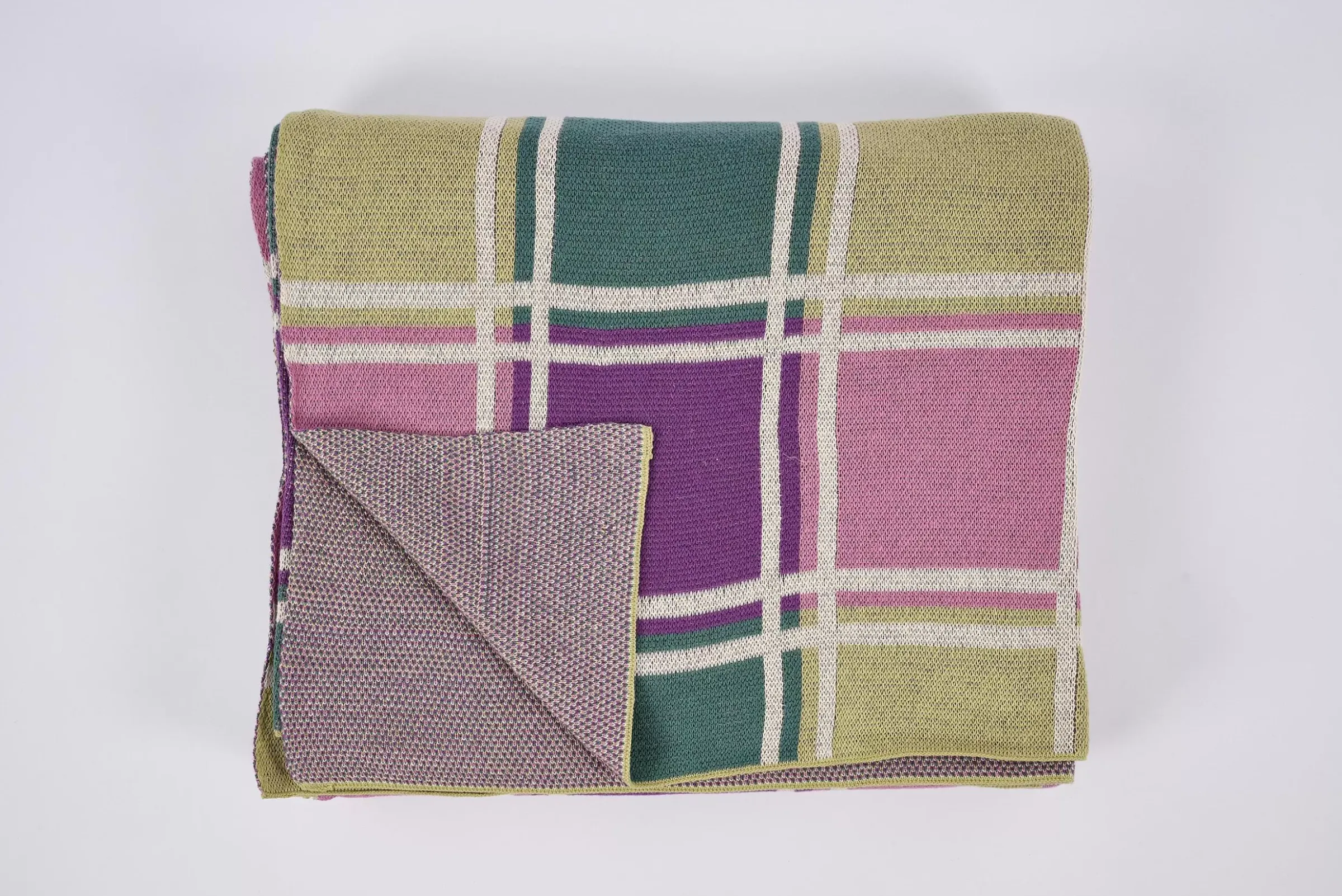 Textiles De Maison^Flamant Archio, Plaid, A Carreaux