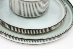 Assiettes, Plats Et Bols^Flamant Architecto, Assiette, Ceramique, Gris, 20,5Cm