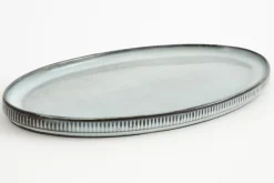 Assiettes, Plats Et Bols^Flamant Architecto, Assiette De Service, Ceramique, Gris