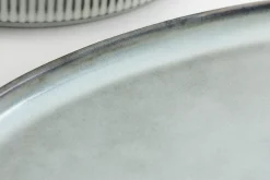 Assiettes, Plats Et Bols^Flamant Architecto, Assiette De Service, Ceramique, Gris