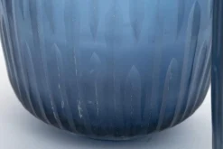 Décoration^Flamant Arez, Vase, Verre, Bleu, M