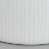 Décoration^Flamant Ayla, Vase, Verre, Blanc, O22X27H