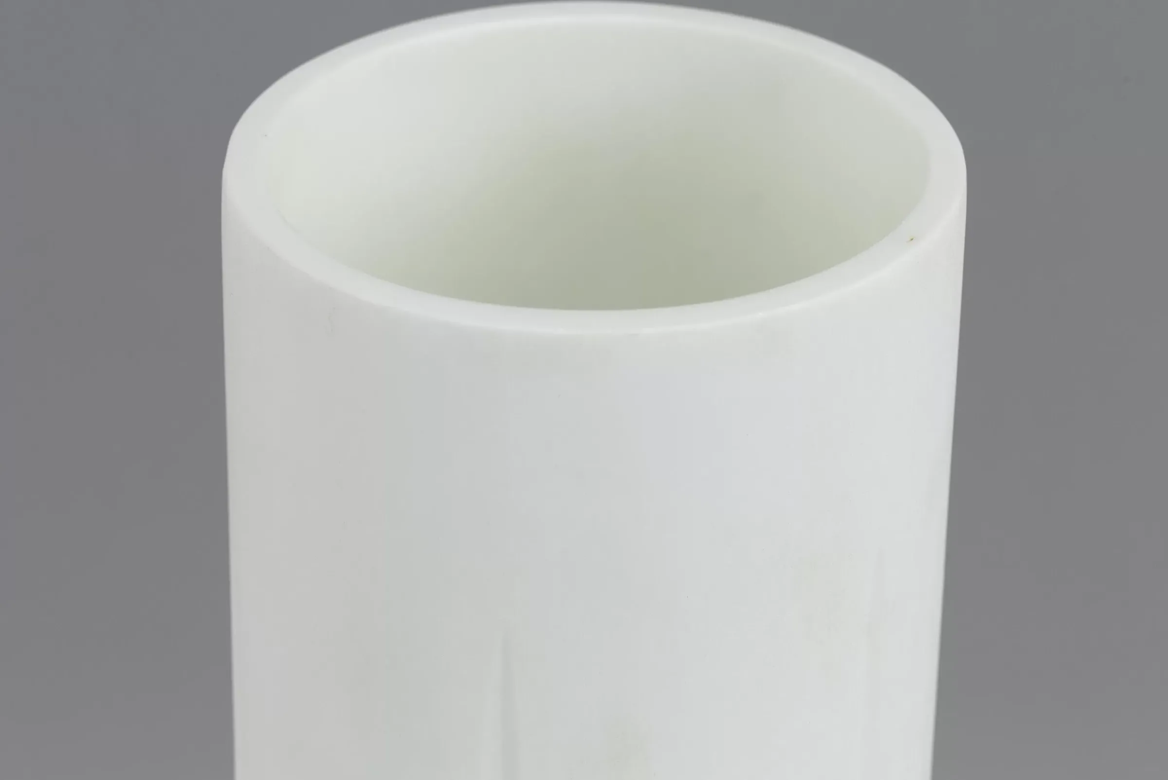 Décoration^Flamant Ayla, Vase, Verre, Blanc, O10,5X44H