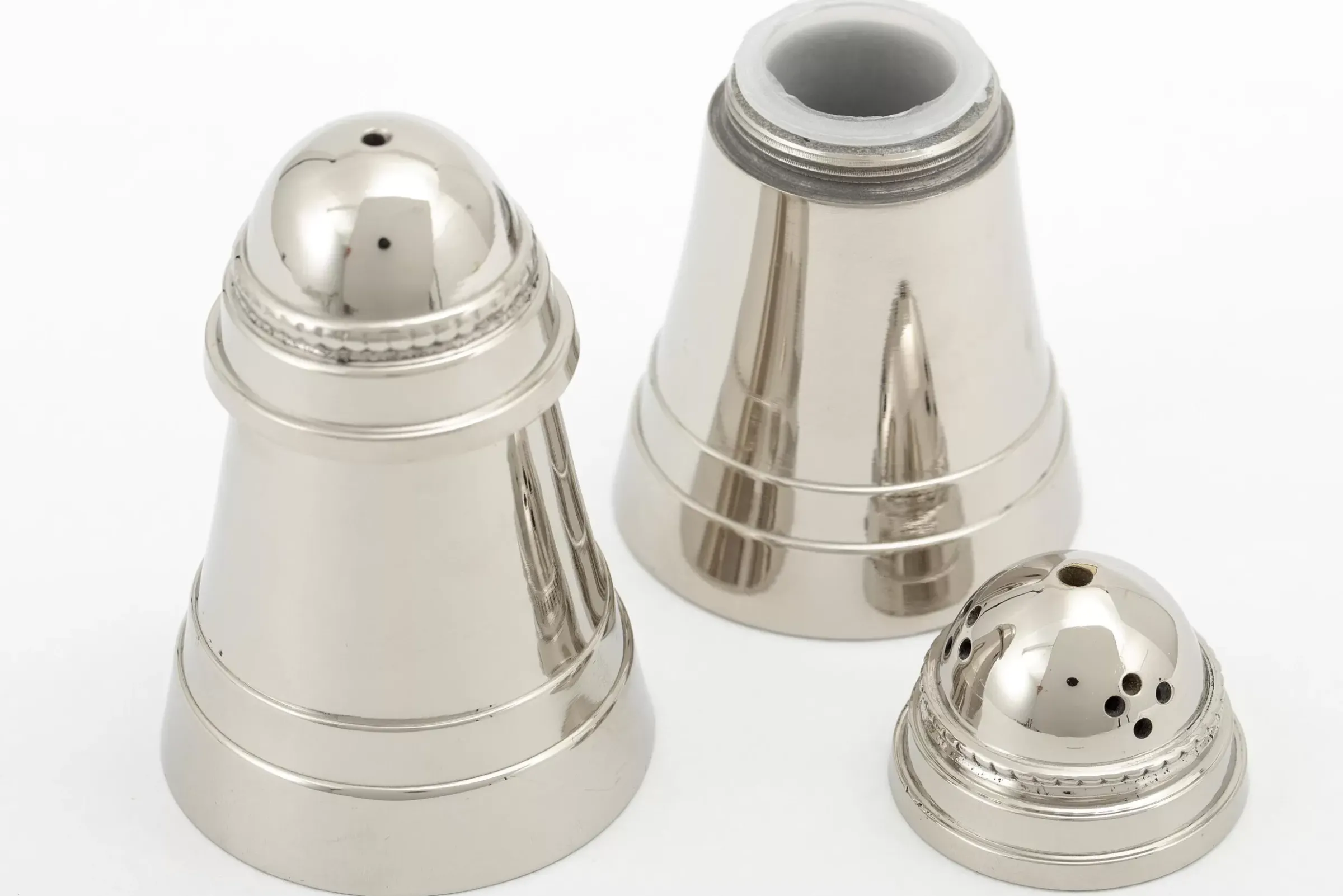 Accessoires^Flamant Babimo, Ensemble Poivre Et Sel, Nickel, Ensemble De 2