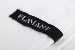 Textiles^Flamant Baobao, Serviette A Main, Blanc, 50X100 Cm