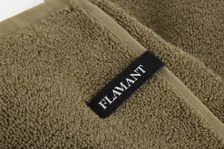 Textiles^Flamant Baobao, Serviette A Main, Kaki, 50X100 Cm