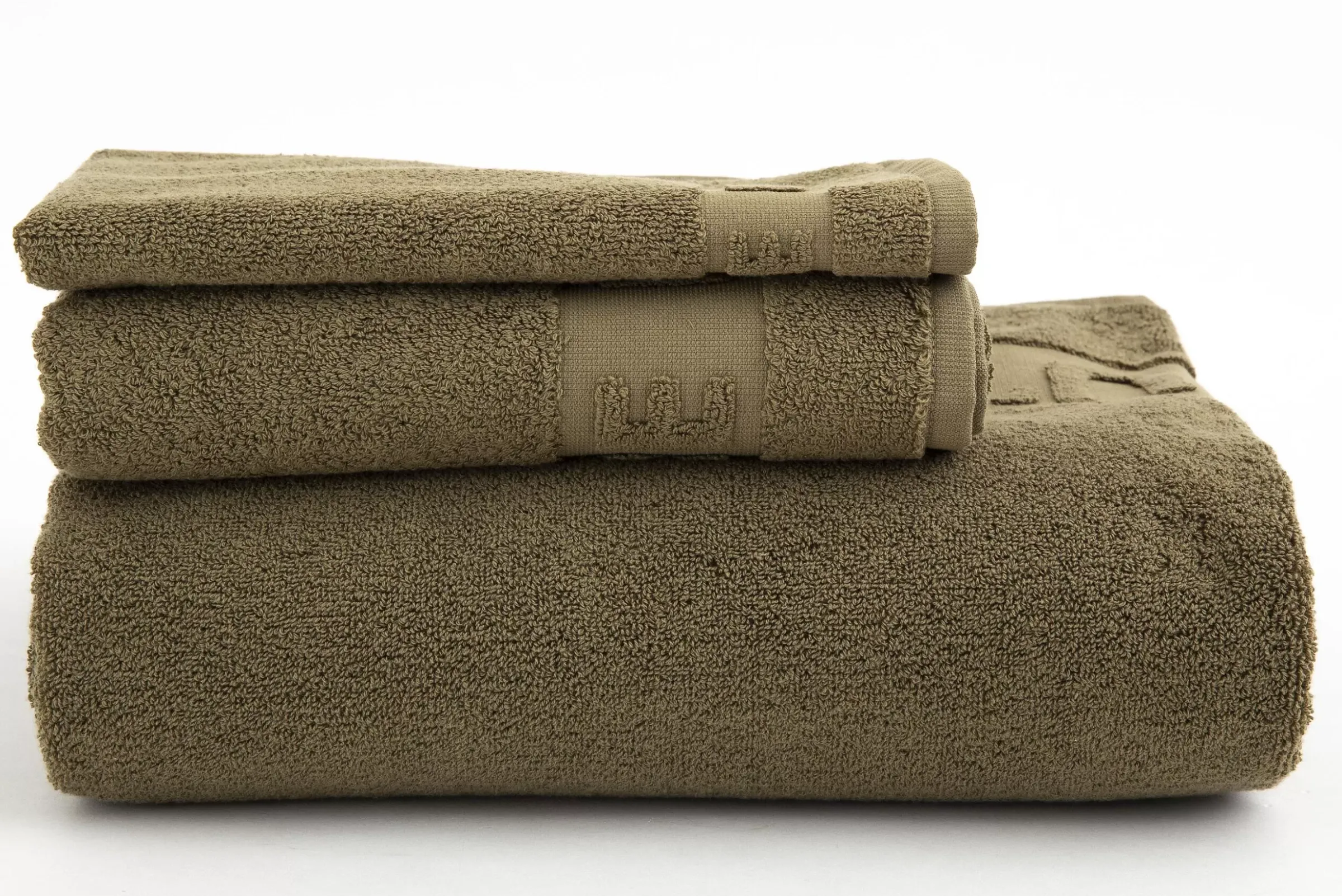 Textiles^Flamant Baobao, Serviette De Bain, Kaki, 100X180 Cm