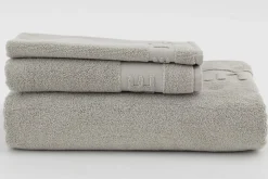Textiles^Flamant Baobao, Serviette De Bain, Gris Clair, 100X180 Cm