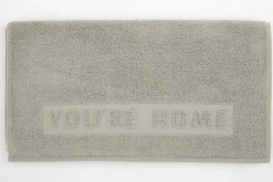 Textiles^Flamant Baobao, Serviette Invite, Gris Clair
