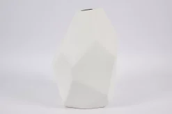 Décoration^Flamant Belinda, Vase, Ceramique, Blanc, Modele 2