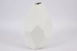 Décoration^Flamant Belinda, Vase, Ceramique, Blanc, Modele 2
