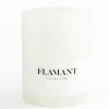 Décoration^Flamant Beth, Bougie, Couleur Blanc, 9X11,5Cm