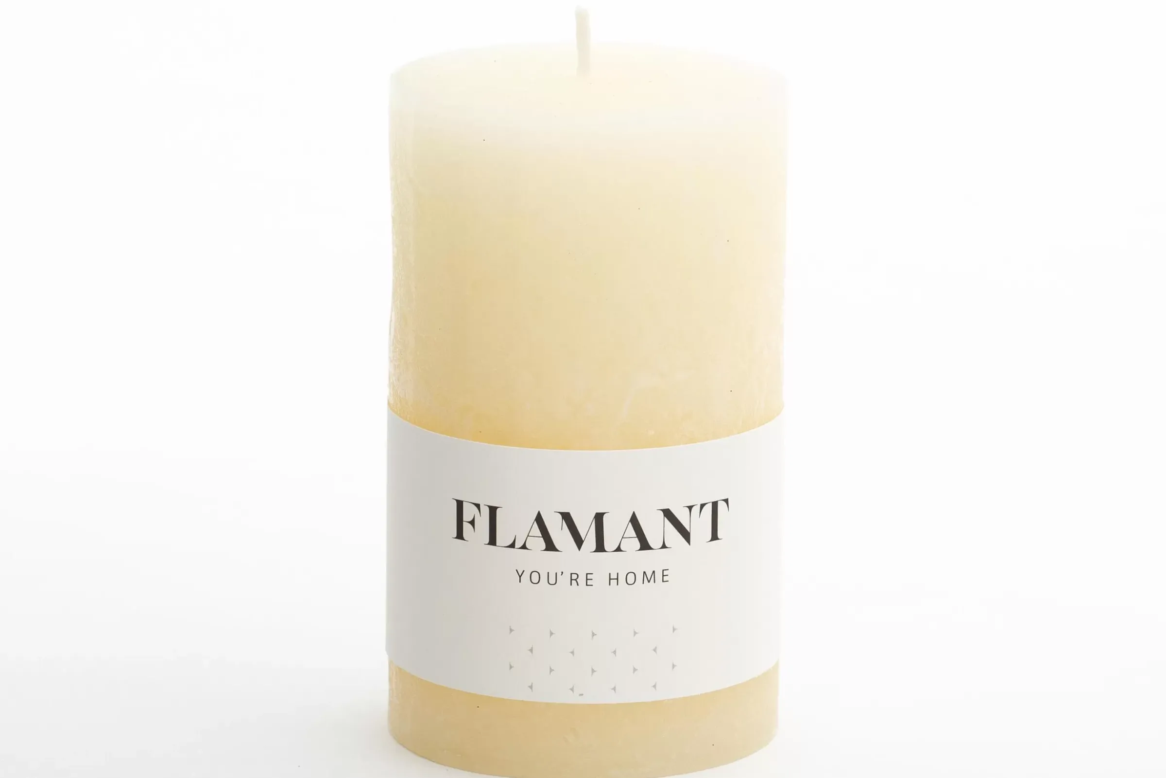 Décoration^Flamant Beth, Bougie, Couleur Creme, 7X11,5Cm