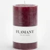 Fete Des Meres^Flamant Beth, Bougie, Couleur Rouge Balmoral, 7X11,5Cm