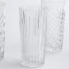 Lunettes^Flamant Bogart, Grand Verre, Coupe A La Main, Ensemble De 6