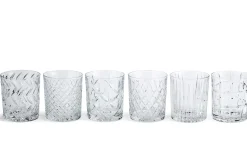 Lunettes^Flamant Bogart, Verre A Whisky, Coupe A La Main, Set De 6