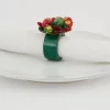 Accessoires^Flamant Brava, Rond De Serviette, Perles