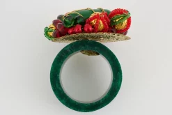 Accessoires^Flamant Brava, Rond De Serviette, Perles