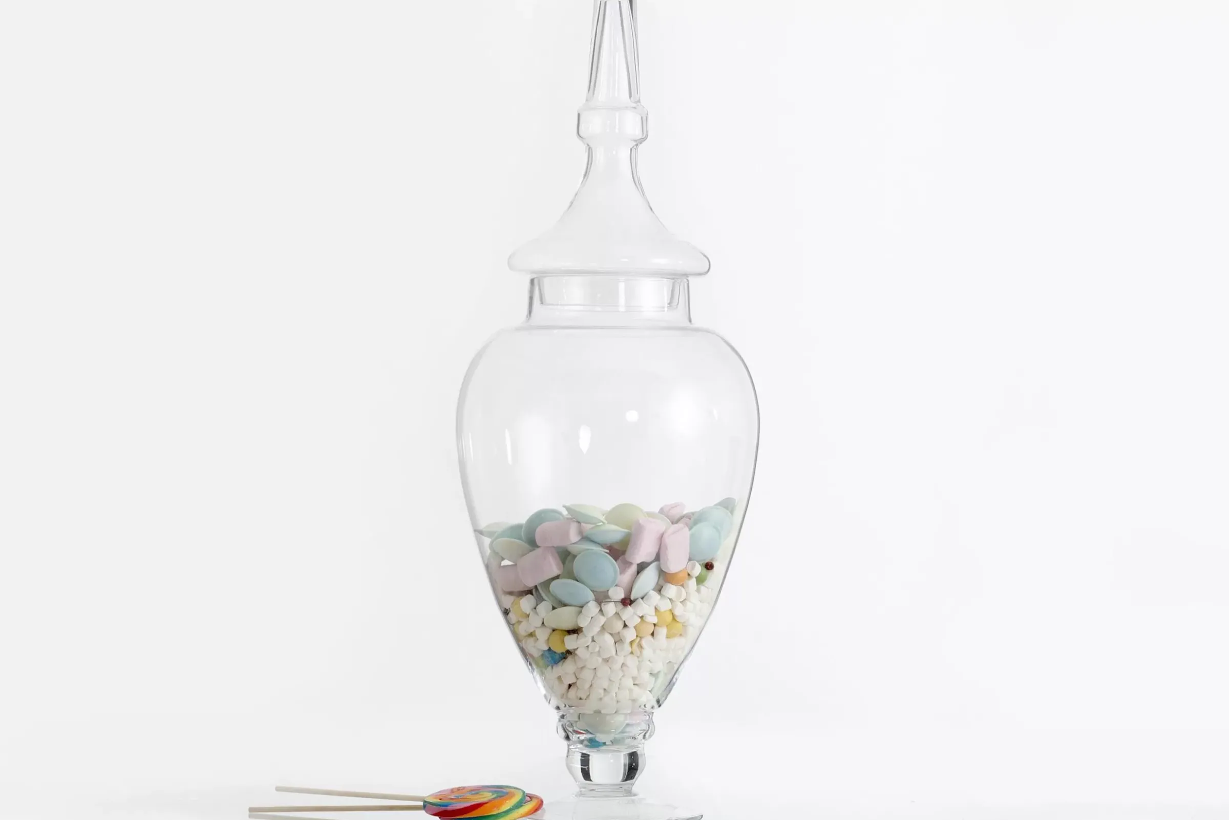 Accessoires^Flamant Brochet, Pot De Bonbons, Verre, S