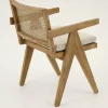 Chaises^Flamant Bruno, Fauteuil, Chene, Roseau, Avec Coussin