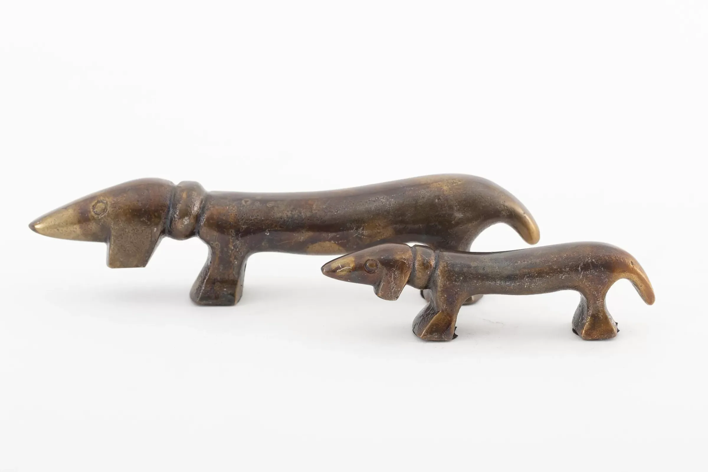 Décoration^Flamant Calum, Chien, Bronze Cuivre, L