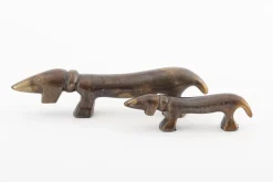 Décoration^Flamant Calum, Chien, Bronze Cuivre, S