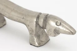 Décoration^Flamant Calum, Chien, Nickel, S