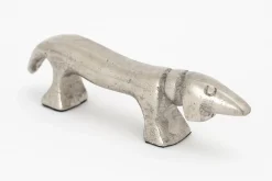 Décoration^Flamant Calum, Chien, Nickel, S