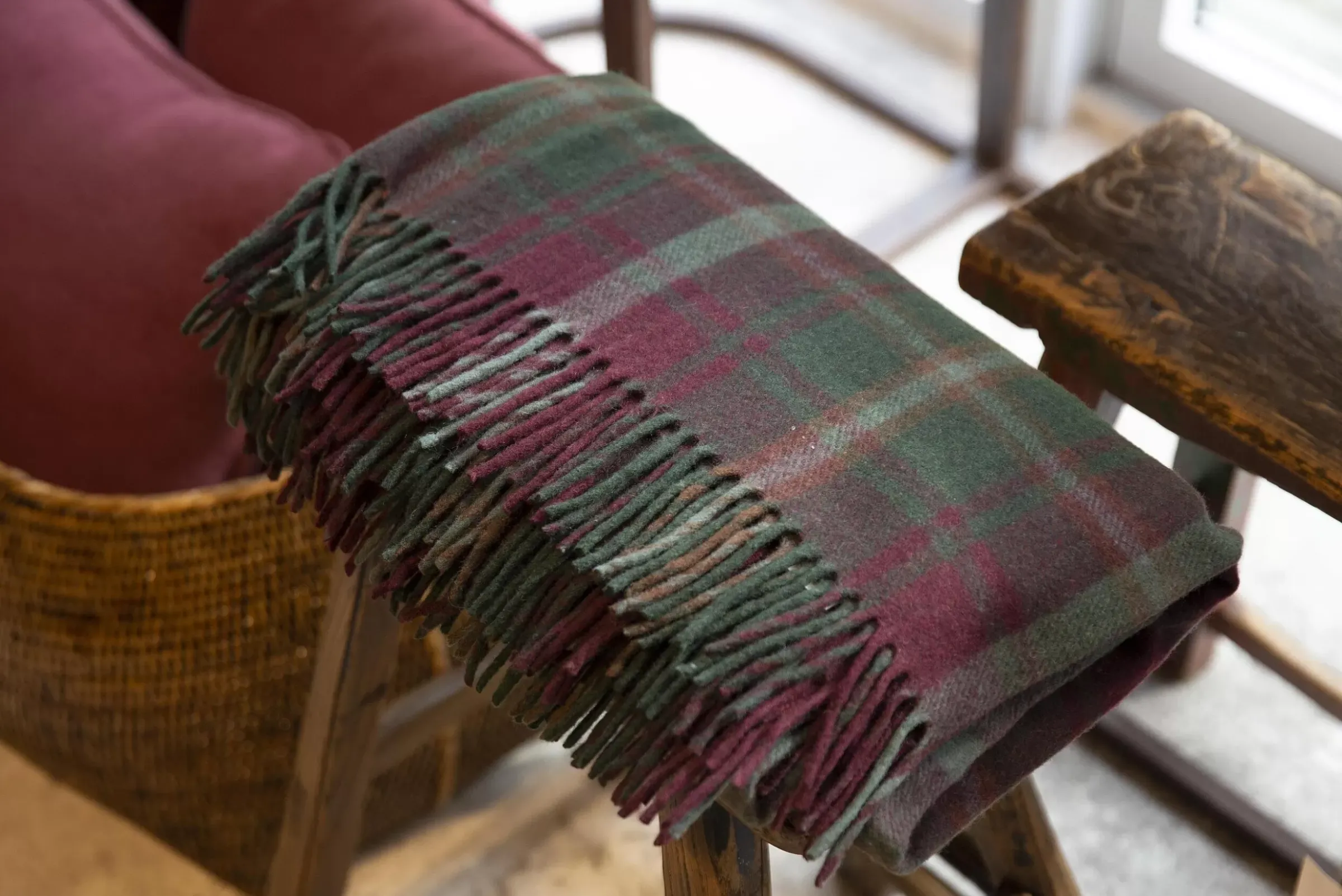 Textiles De Maison^Flamant Camila, Plaid, A Carreaux