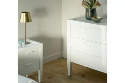 Placards^Flamant Cape Cod, Commode, Blanc