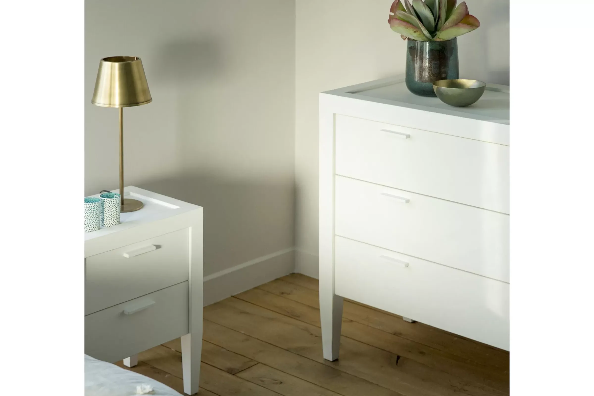 Placards^Flamant Cape Cod, Commode, Blanc