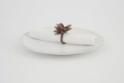 Accessoires^Flamant Carlea, Rond De Serviette, Perles