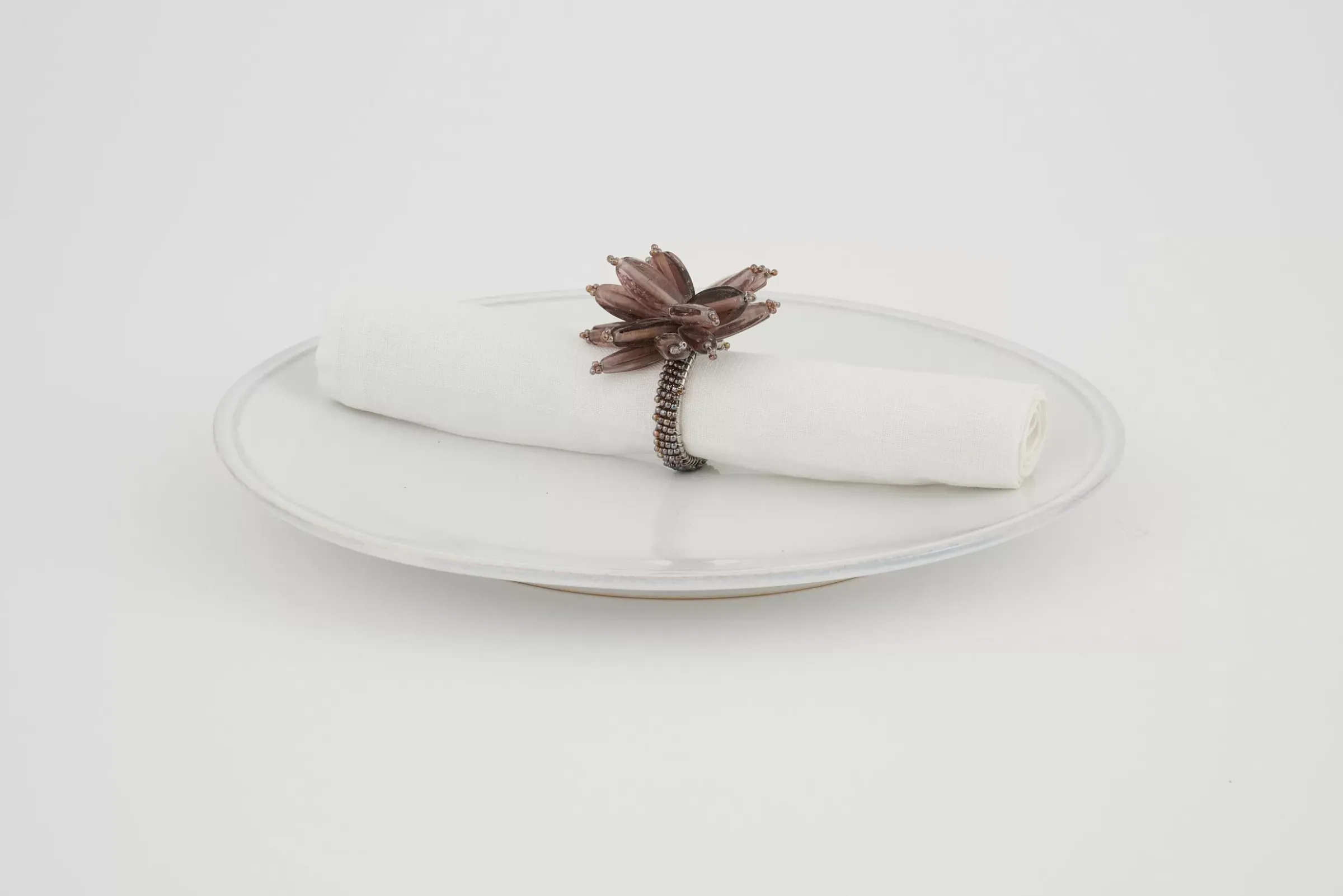 Accessoires^Flamant Carlea, Rond De Serviette, Perles