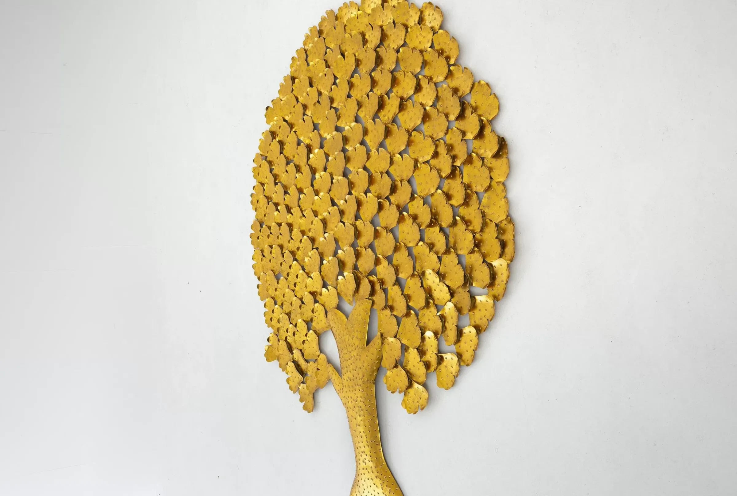 Décoration^Flamant Carters, Arbre Deco, Or, L