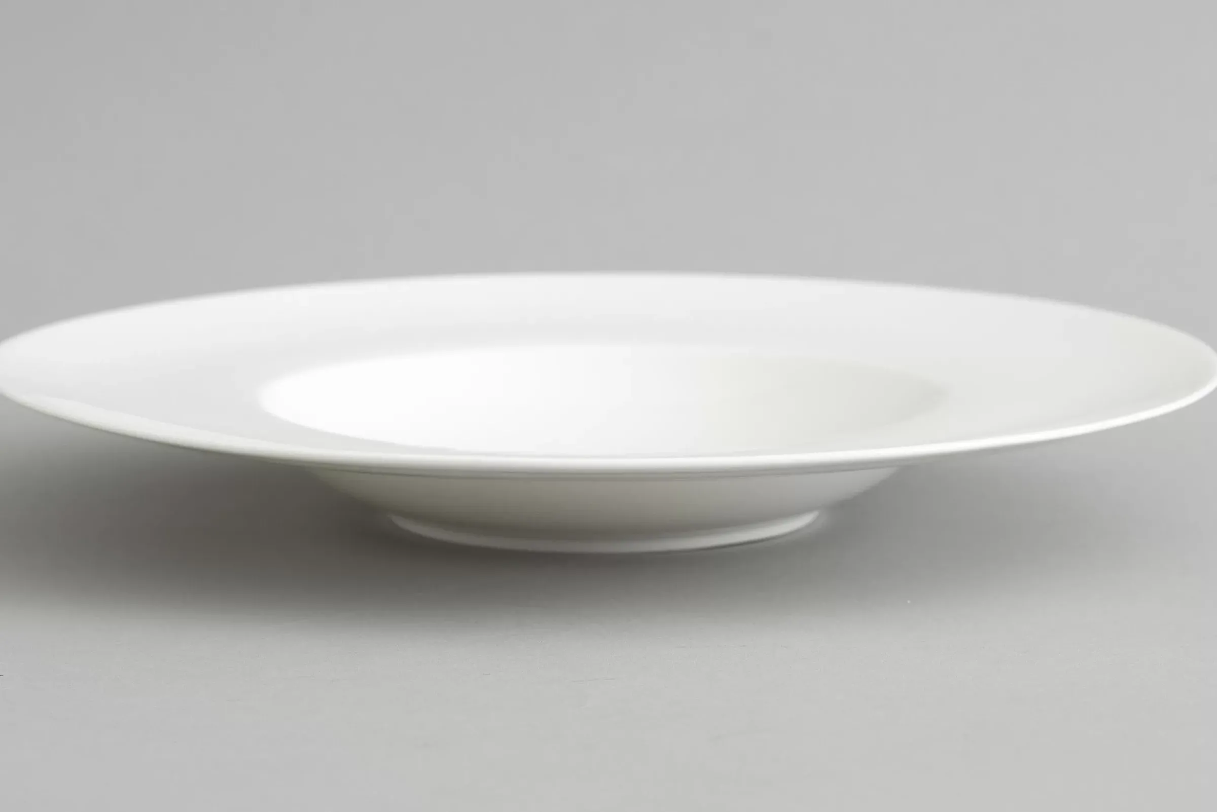 Assiettes, Plats Et Bols^Flamant Cathy, Assiette A Pates, Bone China, Blanc