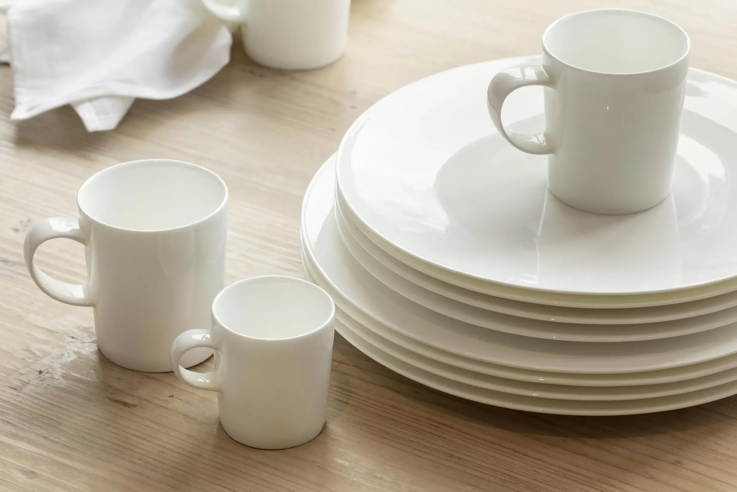 Assiettes, Plats Et Bols^Flamant Cathy, Tasse, Porcelaine, Blanc, 200Ml