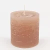 Bougies^Flamant Celine, Bougie, Couleur Rouge Sienne, 7X8Cm