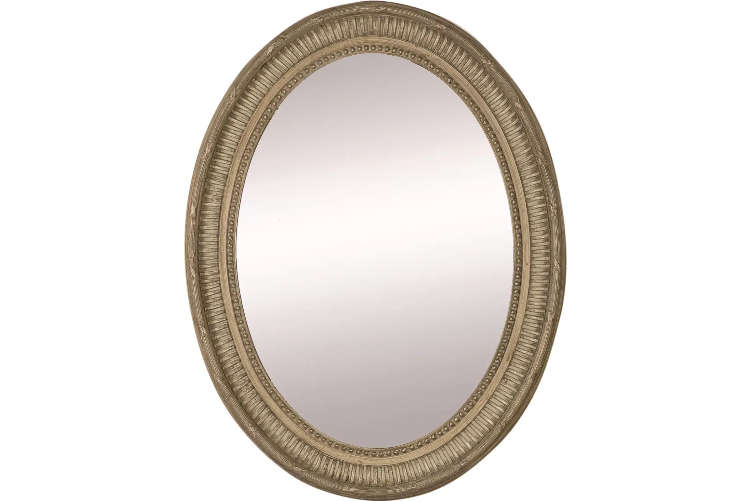 Décoration^Flamant Chanty, Miroir, Antique, Ovale