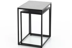 Table A Cafe^Flamant Charley, Table D'Appoint, Set De 2