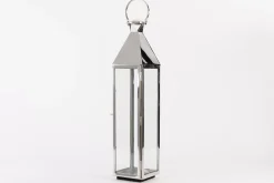 Décoration^Flamant Charme, Lanterne, Acier Et Verre, Xl
