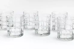 Lunettes^Flamant Chopin, Verre A Whisky, Coupe A La Main, Ensemble De 6