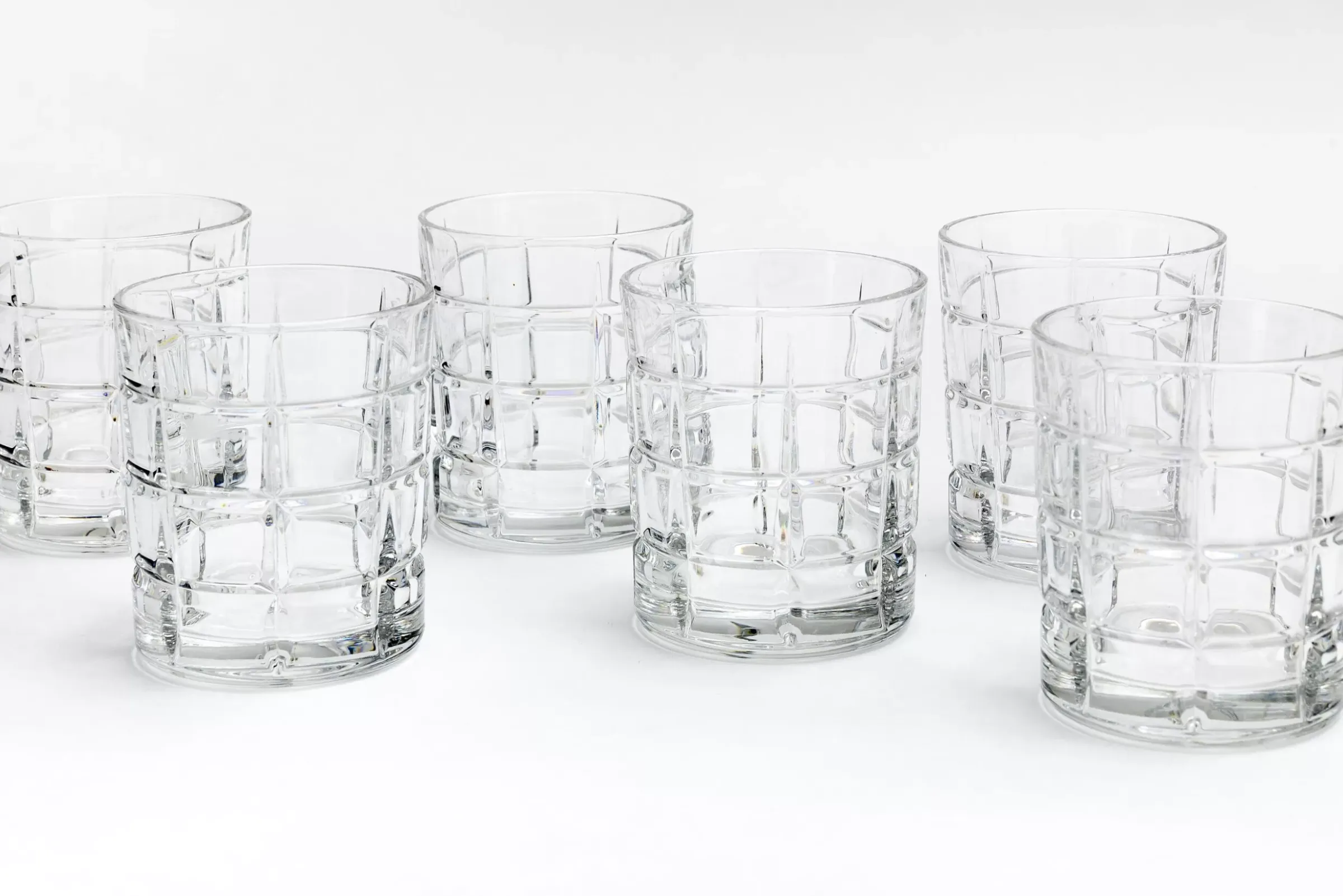 Lunettes^Flamant Chopin, Verre A Whisky, Coupe A La Main, Ensemble De 6