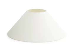 Eclairage^Flamant Circum, Abat-Jour, Blanc Casse, Conique, 45 Cm