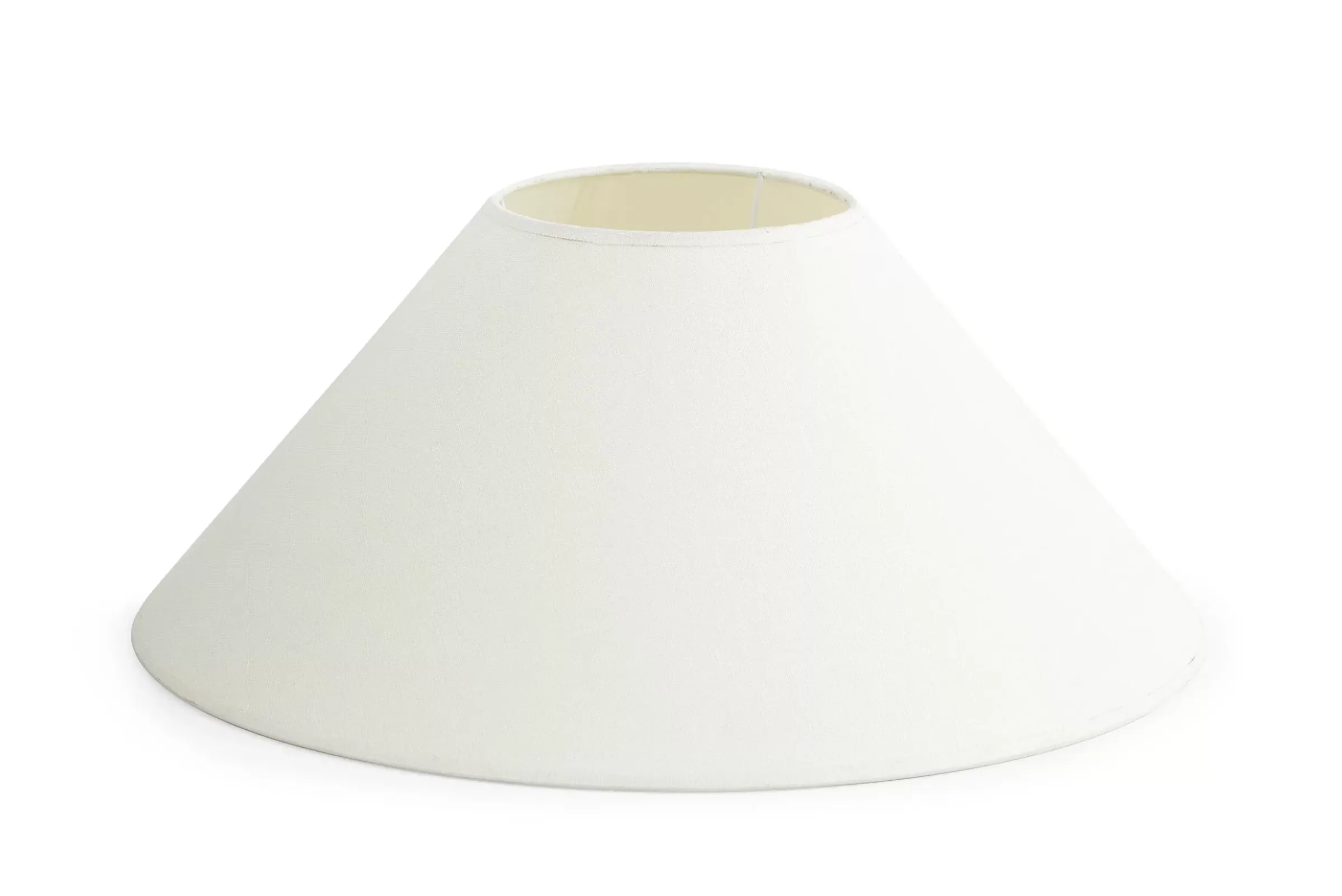 Eclairage^Flamant Circum, Abat-Jour, Blanc Casse, Conique, 45 Cm
